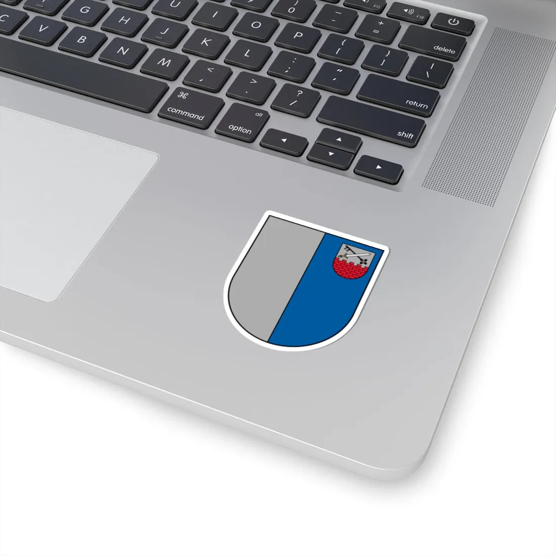 Ludzas apriņķa ģerbonis (Latvia) (Coat of Arms) STICKER Vinyl Kiss-Cut Decal - The Sticker Space
