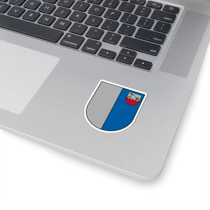 Ludzas apriņķa ģerbonis (Latvia) (Coat of Arms) STICKER Vinyl Kiss-Cut Decal - The Sticker Space