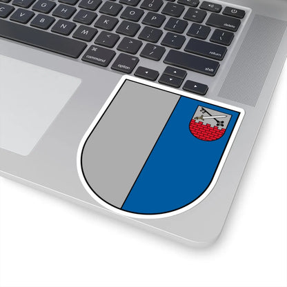 Ludzas apriņķa ģerbonis (Latvia) (Coat of Arms) STICKER Vinyl Kiss-Cut Decal - The Sticker Space
