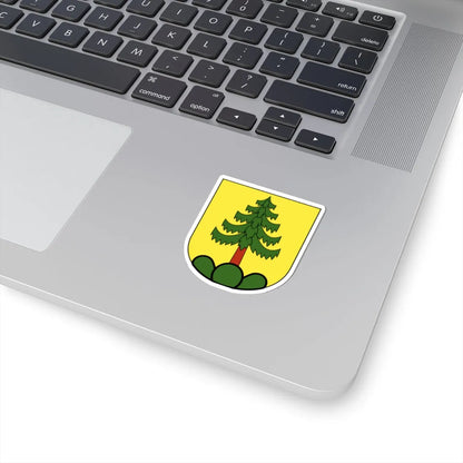 Lufingen-blazon (Switzerland) (Coat of Arms) STICKER Vinyl Kiss-Cut Decal - The Sticker Space