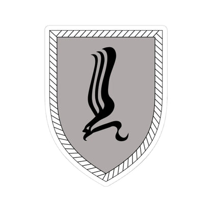 Luftbewegliche Brigade 1 Bundeswehr (Germany) (Coat of Arms) STICKER Vinyl Kiss-Cut Decal 4 Inch White - The Sticker Space