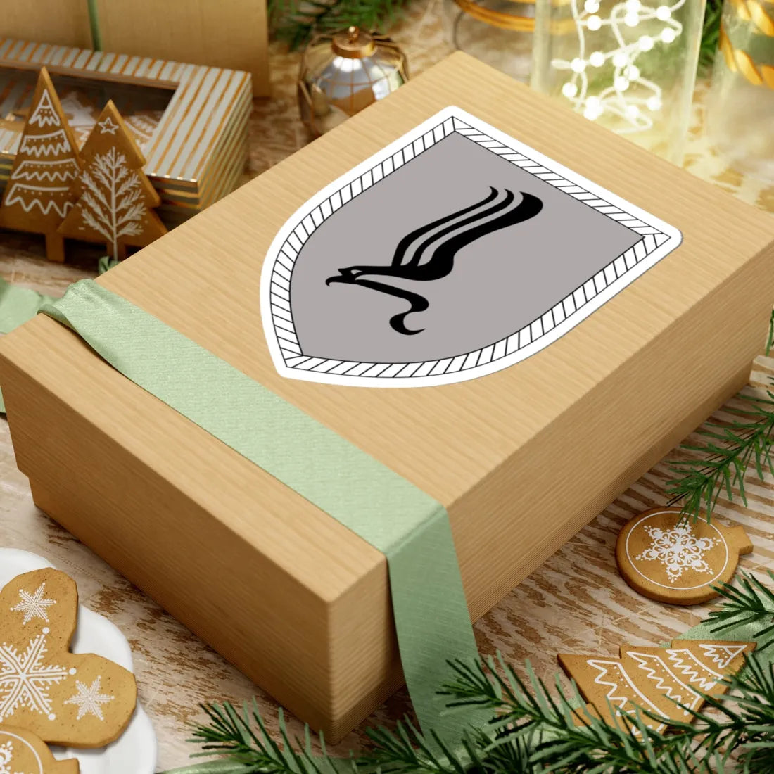 Luftbewegliche Brigade 1 Bundeswehr (Germany) (Coat of Arms) STICKER Vinyl Kiss-Cut Decal - The Sticker Space