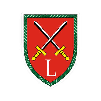 Luftlande- und Lufttransport-Lehrverband Bundeswehr V2 (Germany) (Coat of Arms) STICKER Vinyl Kiss-Cut Decal 2 Inch White - The Sticker Space