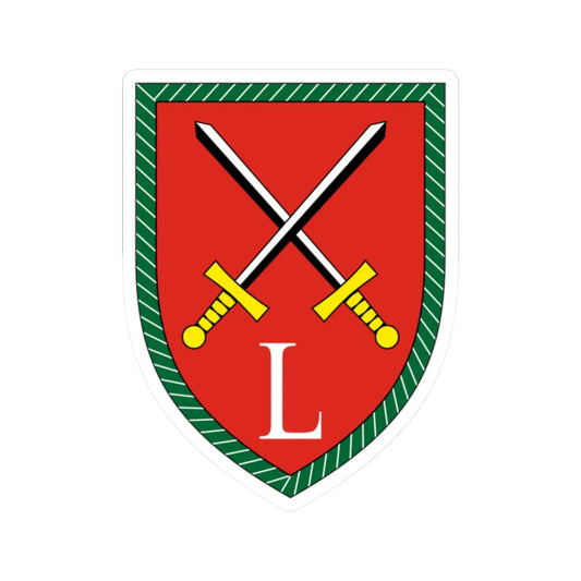 Luftlande- und Lufttransport-Lehrverband Bundeswehr V2 (Germany) (Coat of Arms) STICKER Vinyl Kiss-Cut Decal 2 Inch White - The Sticker Space