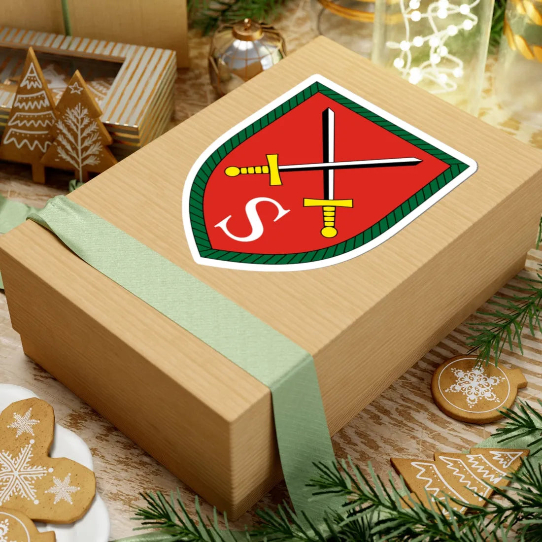 Luftlande- und Lufttransportschule Bundeswehr (Germany) (Coat of Arms) STICKER Vinyl Kiss-Cut Decal - The Sticker Space