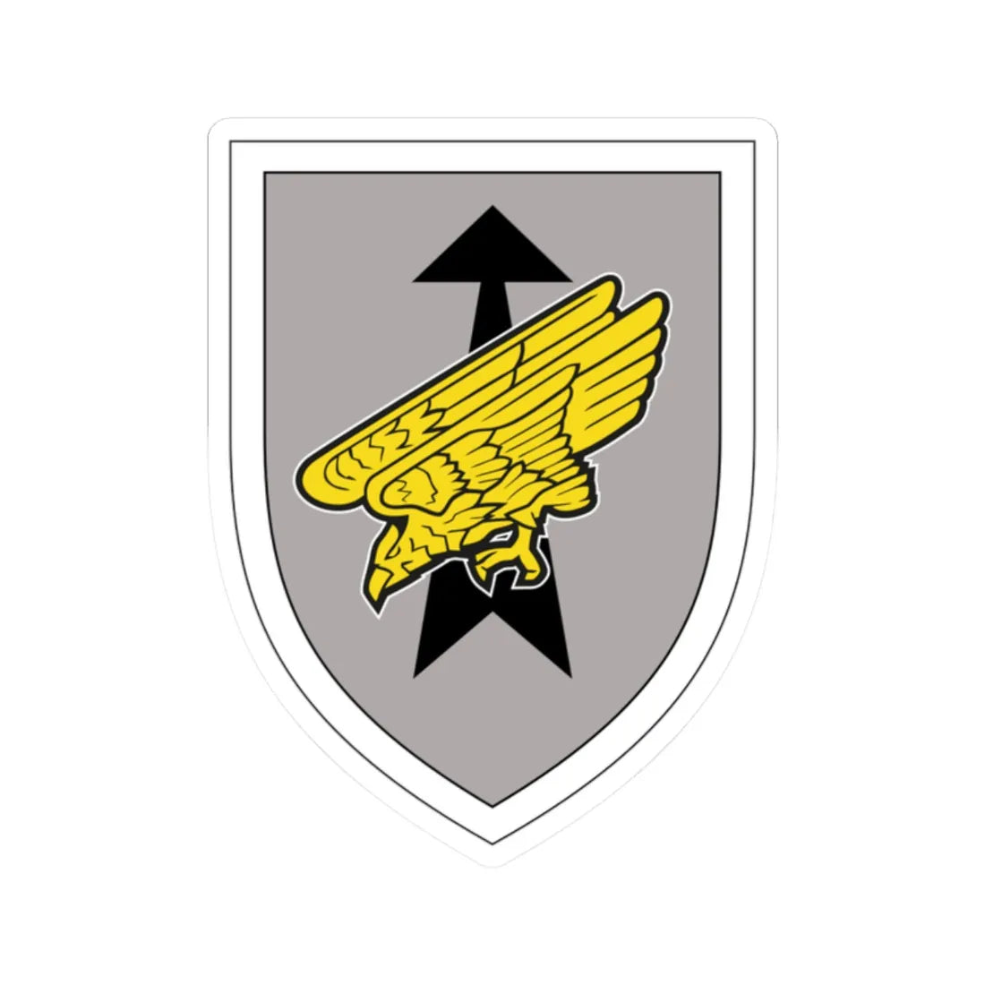 Luftlandebrigade 1 Bundeswehr (Germany) (Coat of Arms) STICKER Vinyl Kiss-Cut Decal 2 Inch White - The Sticker Space