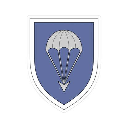 Luftlandebrigade 25 Bundeswehr (Germany) (Coat of Arms) STICKER Vinyl Kiss-Cut Decal 3 Inch White - The Sticker Space