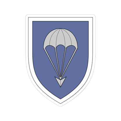 Luftlandebrigade 25 Bundeswehr (Germany) (Coat of Arms) STICKER Vinyl Kiss-Cut Decal 4 Inch White - The Sticker Space