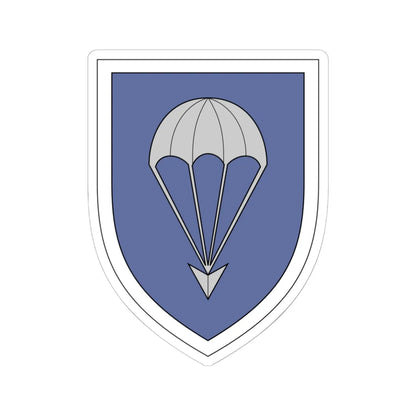 Luftlandebrigade 25 Bundeswehr (Germany) (Coat of Arms) STICKER Vinyl Kiss-Cut Decal 6 Inch White - The Sticker Space