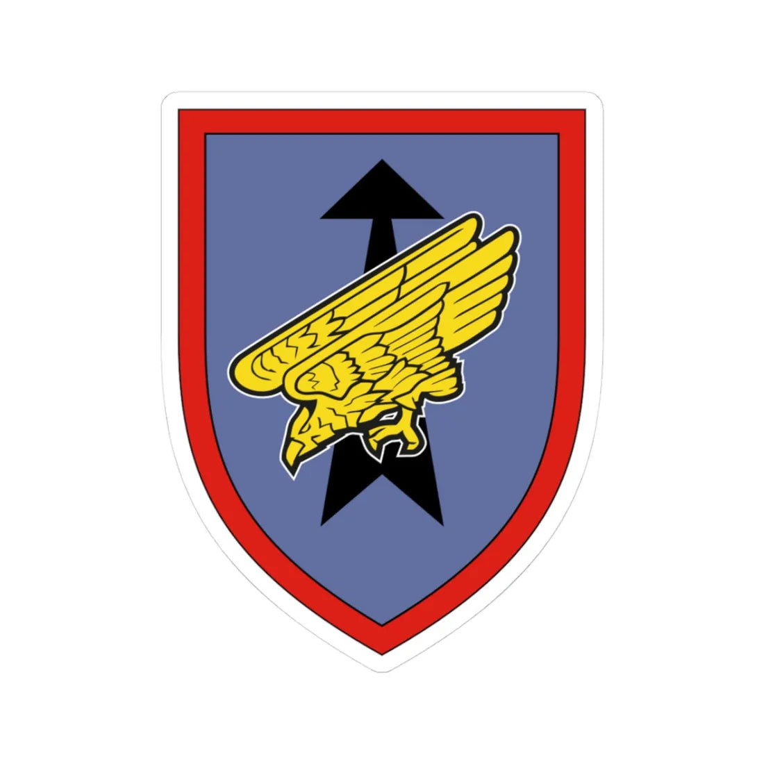 Luftlandebrigade 26 Bundeswehr (Germany) (Coat of Arms) STICKER Vinyl Kiss-Cut Decal 3 Inch White - The Sticker Space