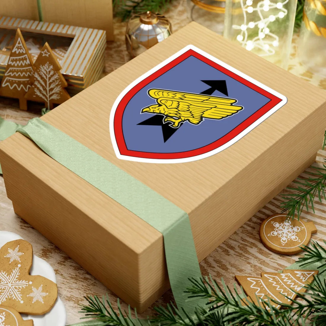 Luftlandebrigade 26 Bundeswehr (Germany) (Coat of Arms) STICKER Vinyl Kiss-Cut Decal - The Sticker Space