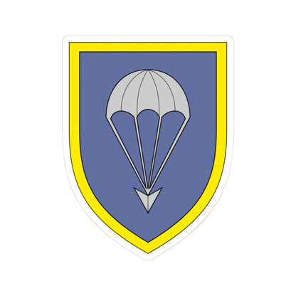 Luftlandebrigade 27 Bundeswehr (Germany) (Coat of Arms) STICKER Vinyl Kiss-Cut Decal 3 Inch White - The Sticker Space