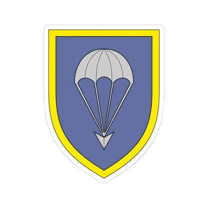 Luftlandebrigade 27 Bundeswehr (Germany) (Coat of Arms) STICKER Vinyl Kiss-Cut Decal 4 Inch White - The Sticker Space