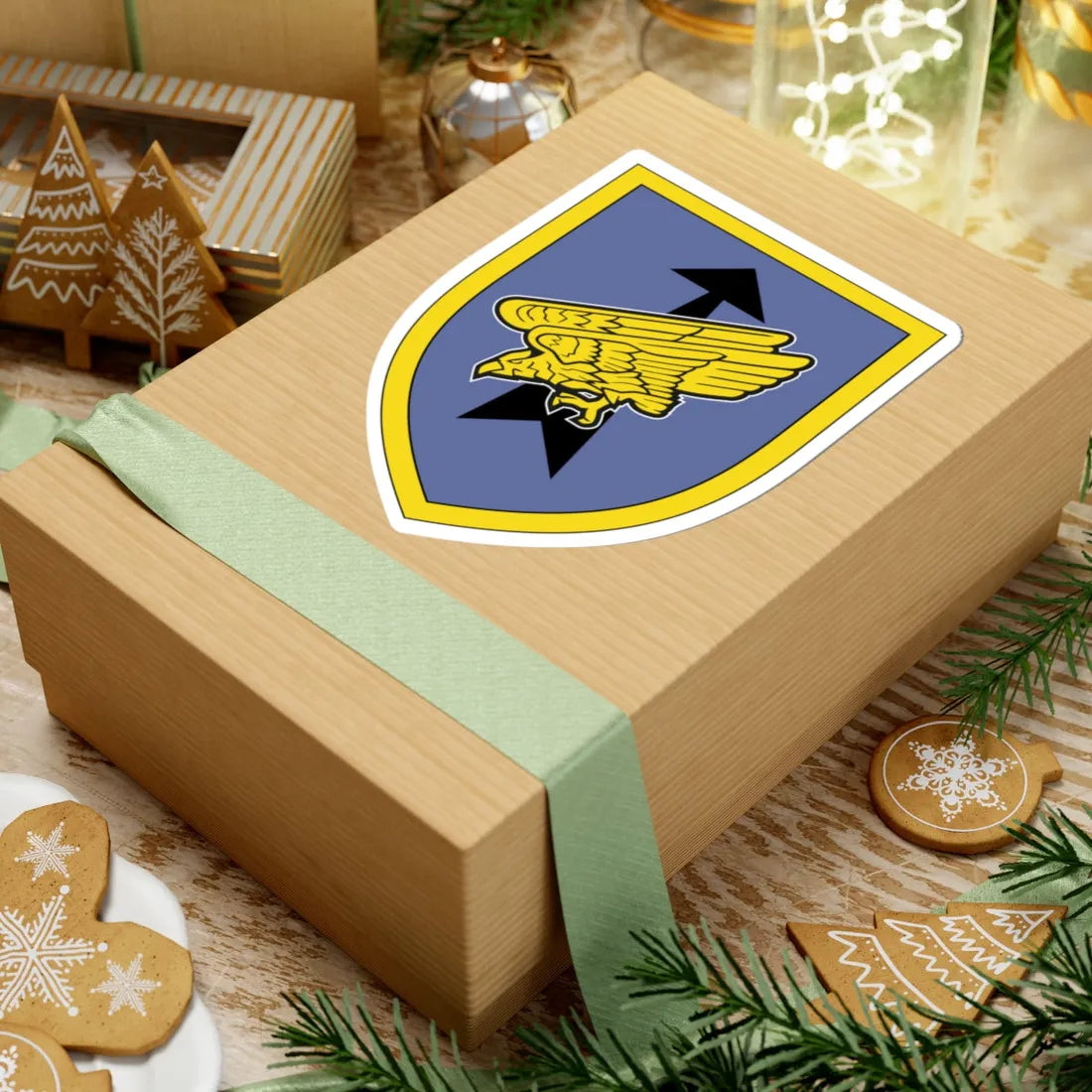 Luftlandebrigade 31 Bundeswehr (Germany) (Coat of Arms) STICKER Vinyl Kiss-Cut Decal - The Sticker Space