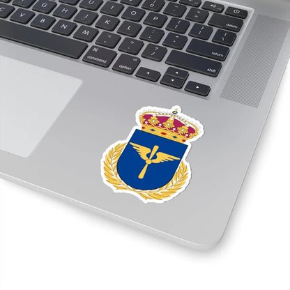 Luftstridsskolan vapen (Sweden) (Coat of Arms) STICKER Vinyl Kiss-Cut Decal - The Sticker Space