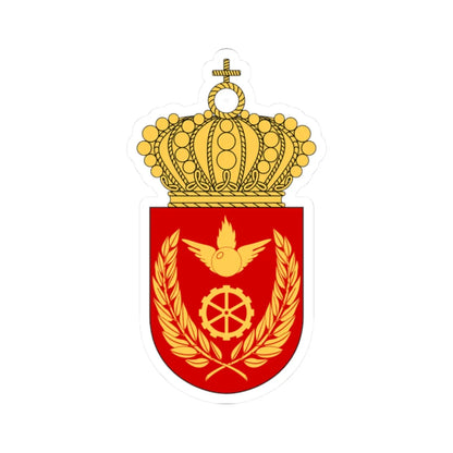 Luftvärnets officershögskola och tekniska skola vapen 1982 (Sweden) (Coat of Arms) STICKER Vinyl Kiss-Cut Decal 2 Inch White - The Sticker Space