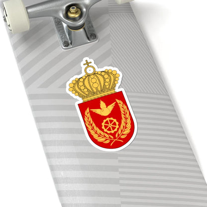 Luftvärnets officershögskola och tekniska skola vapen 1982 (Sweden) (Coat of Arms) STICKER Vinyl Kiss-Cut Decal - The Sticker Space