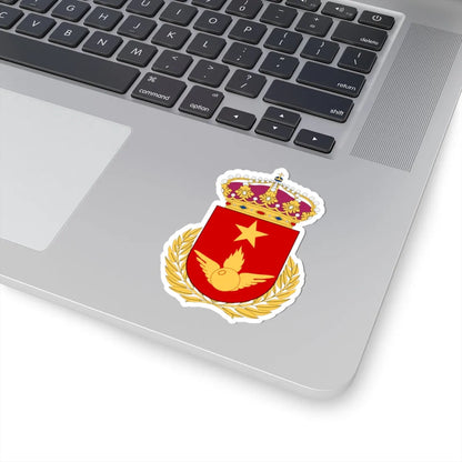 Luftvärnets stridsskola vapen (Sweden) (Coat of Arms) STICKER Vinyl Kiss-Cut Decal - The Sticker Space