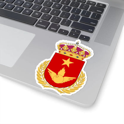 Luftvärnets stridsskola vapen (Sweden) (Coat of Arms) STICKER Vinyl Kiss-Cut Decal - The Sticker Space