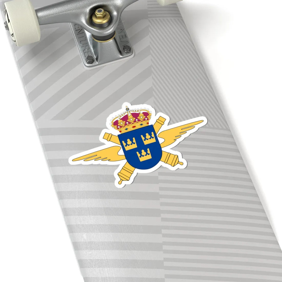 Luftvärnsregementet vapen (Sweden) (Coat of Arms) STICKER Vinyl Kiss-Cut Decal - The Sticker Space