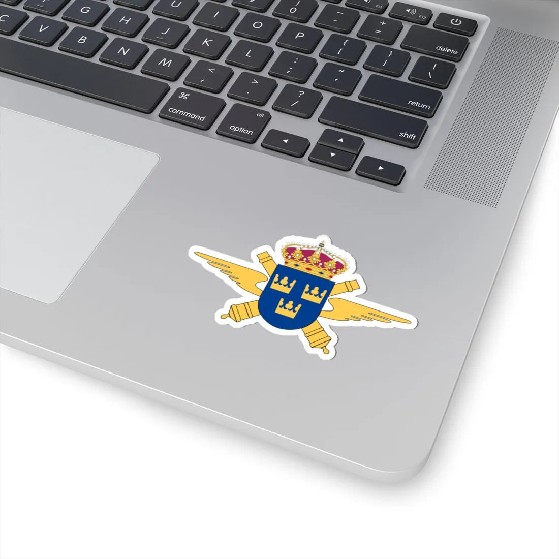Luftvärnsregementet vapen (Sweden) (Coat of Arms) STICKER Vinyl Kiss-Cut Decal - The Sticker Space