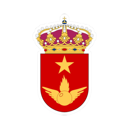 Luftvärnsskjutskolan vapen (Sweden) (Coat of Arms) STICKER Vinyl Kiss-Cut Decal 2 Inch White - The Sticker Space