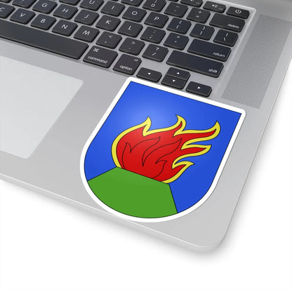 Lugaggia-coat of arms (Switzerland) (Coat of Arms) STICKER Vinyl Kiss-Cut Decal - The Sticker Space