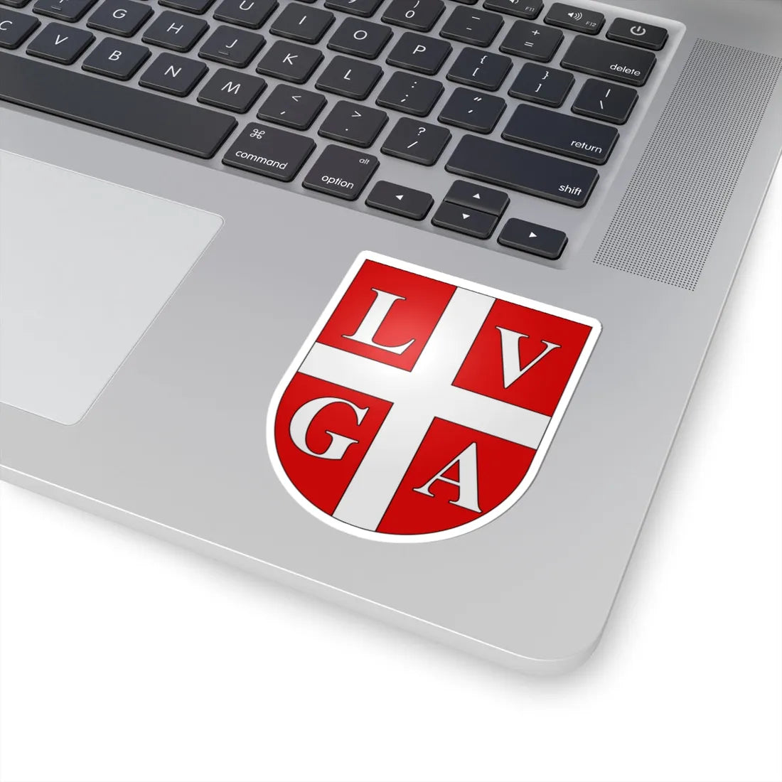 Lugano-coat of arms (Switzerland) (Coat of Arms) STICKER Vinyl Kiss-Cut Decal - The Sticker Space