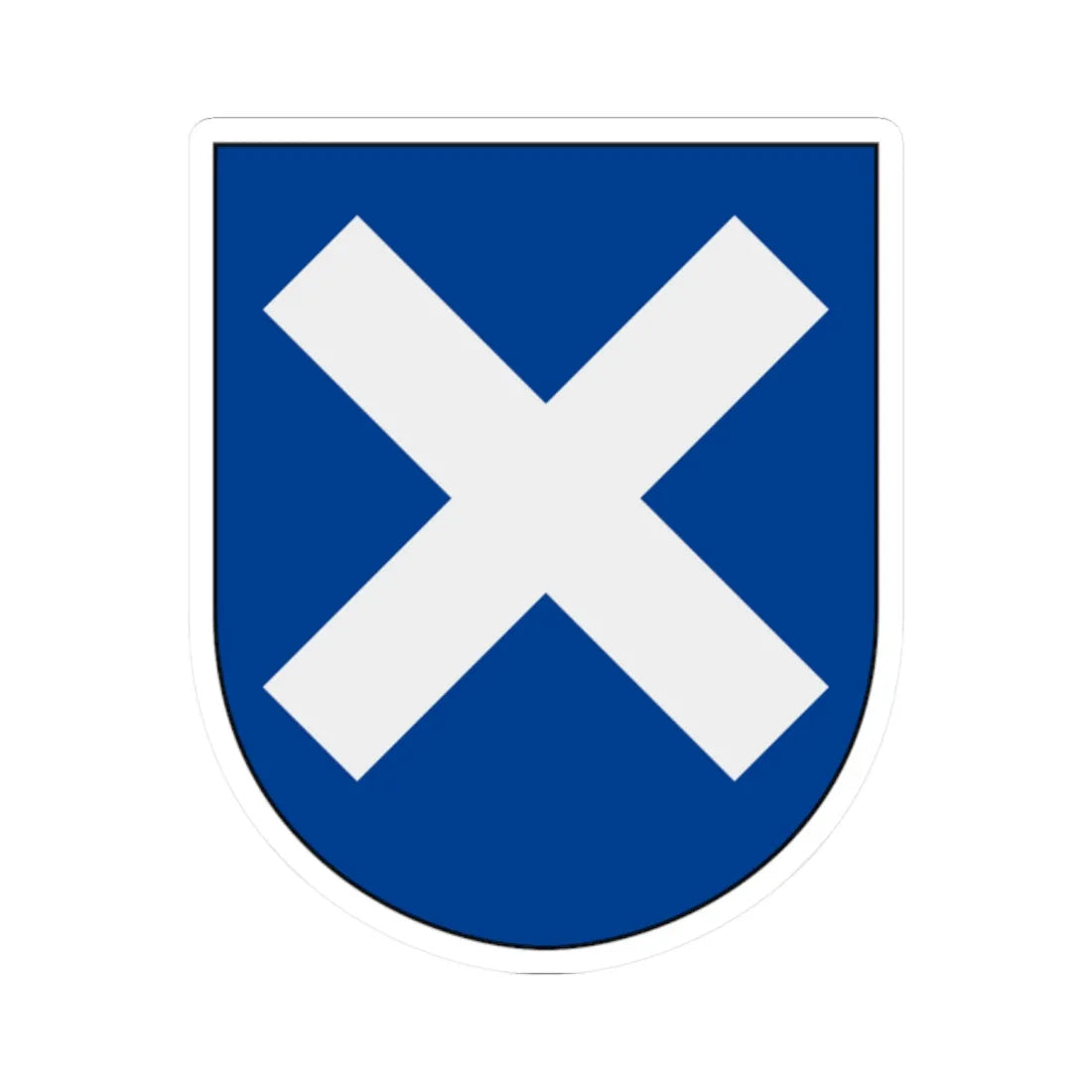 Luggude vapen (Sweden) (Coat of Arms) STICKER Vinyl Kiss-Cut Decal 2 Inch White - The Sticker Space