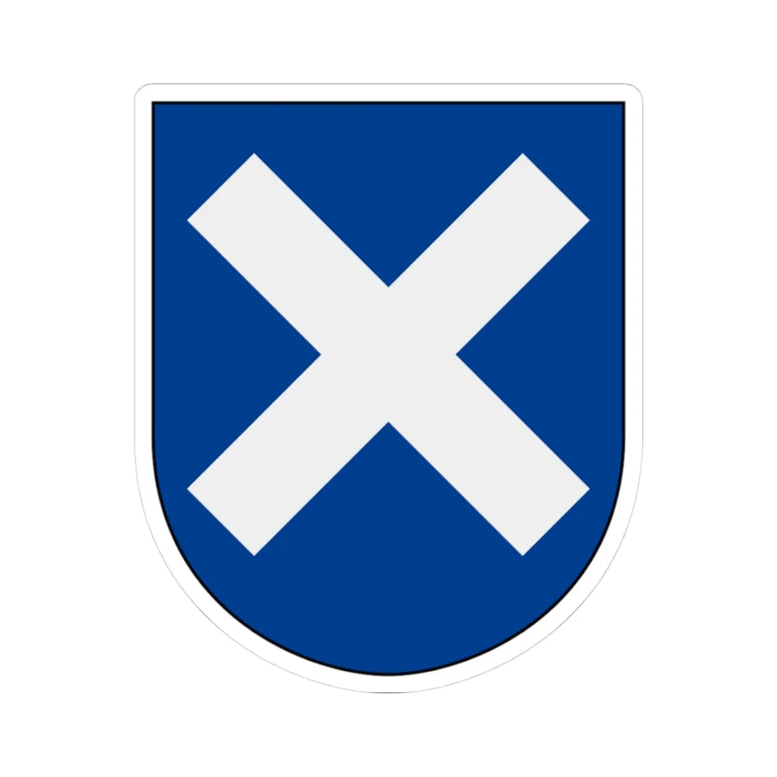 Luggude vapen (Sweden) (Coat of Arms) STICKER Vinyl Kiss-Cut Decal 3 Inch White - The Sticker Space