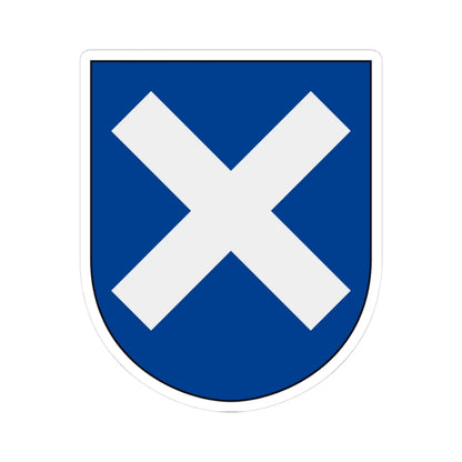 Luggude vapen (Sweden) (Coat of Arms) STICKER Vinyl Kiss-Cut Decal 3 Inch White - The Sticker Space