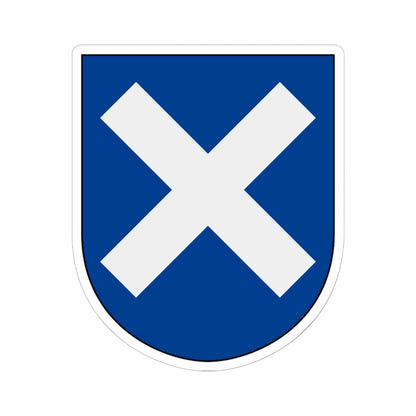 Luggude vapen (Sweden) (Coat of Arms) STICKER Vinyl Kiss-Cut Decal 6 Inch White - The Sticker Space