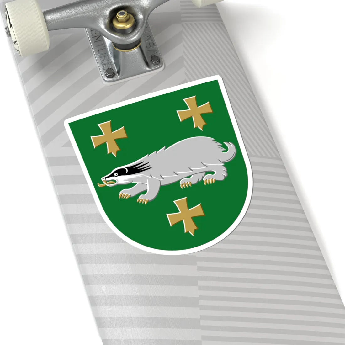 Luhanka.vaakuna (Finland) (Coat of Arms) STICKER Vinyl Kiss-Cut Decal - The Sticker Space