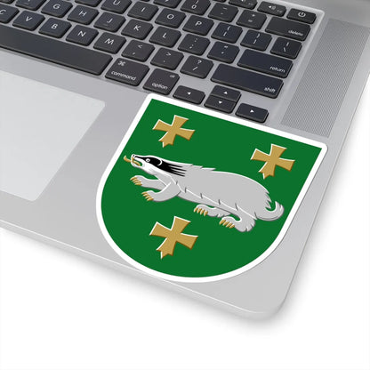 Luhanka.vaakuna (Finland) (Coat of Arms) STICKER Vinyl Kiss-Cut Decal - The Sticker Space