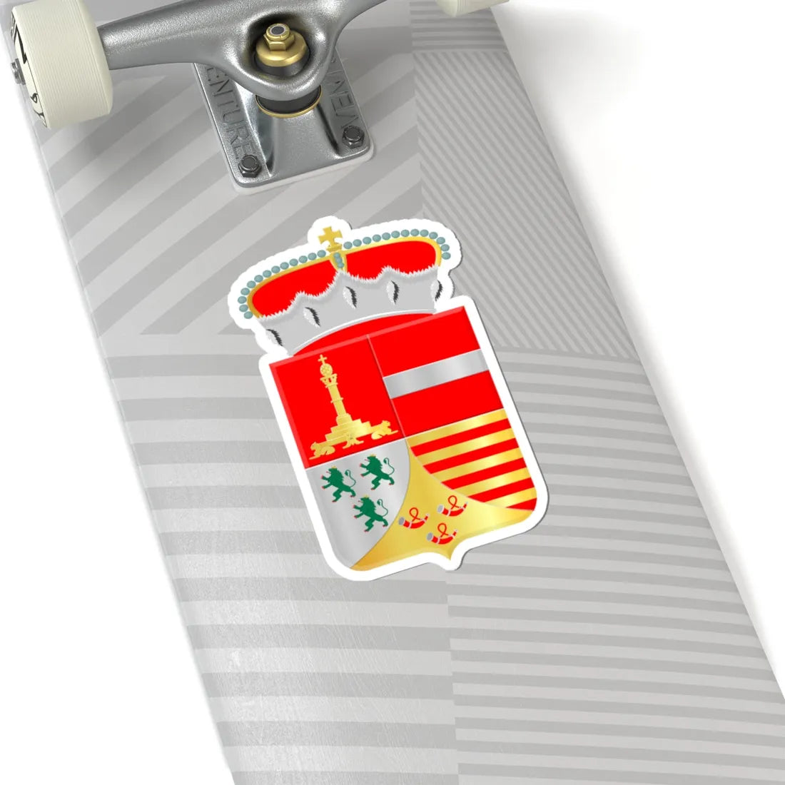 Luik provinciewapen 1820 HRvA (Belgium) (Coat of Arms) STICKER Vinyl Kiss-Cut Decal - The Sticker Space