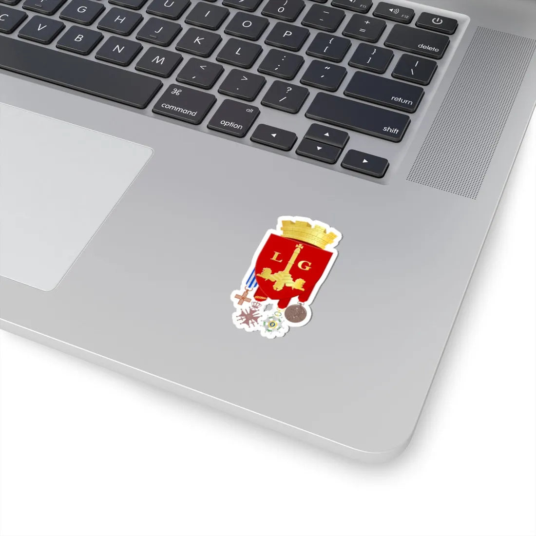 Luik stadswapen (Belgium) (Coat of Arms) STICKER Vinyl Kiss-Cut Decal - The Sticker Space
