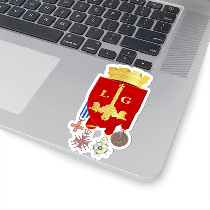 Luik stadswapen (Belgium) (Coat of Arms) STICKER Vinyl Kiss-Cut Decal - The Sticker Space