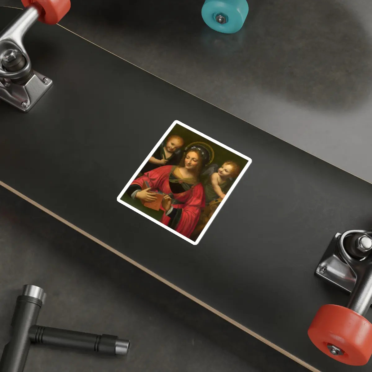 SKU:22093291440866034641 Sticker types:White Shape:Die-Cut Sizes:4" × 4"