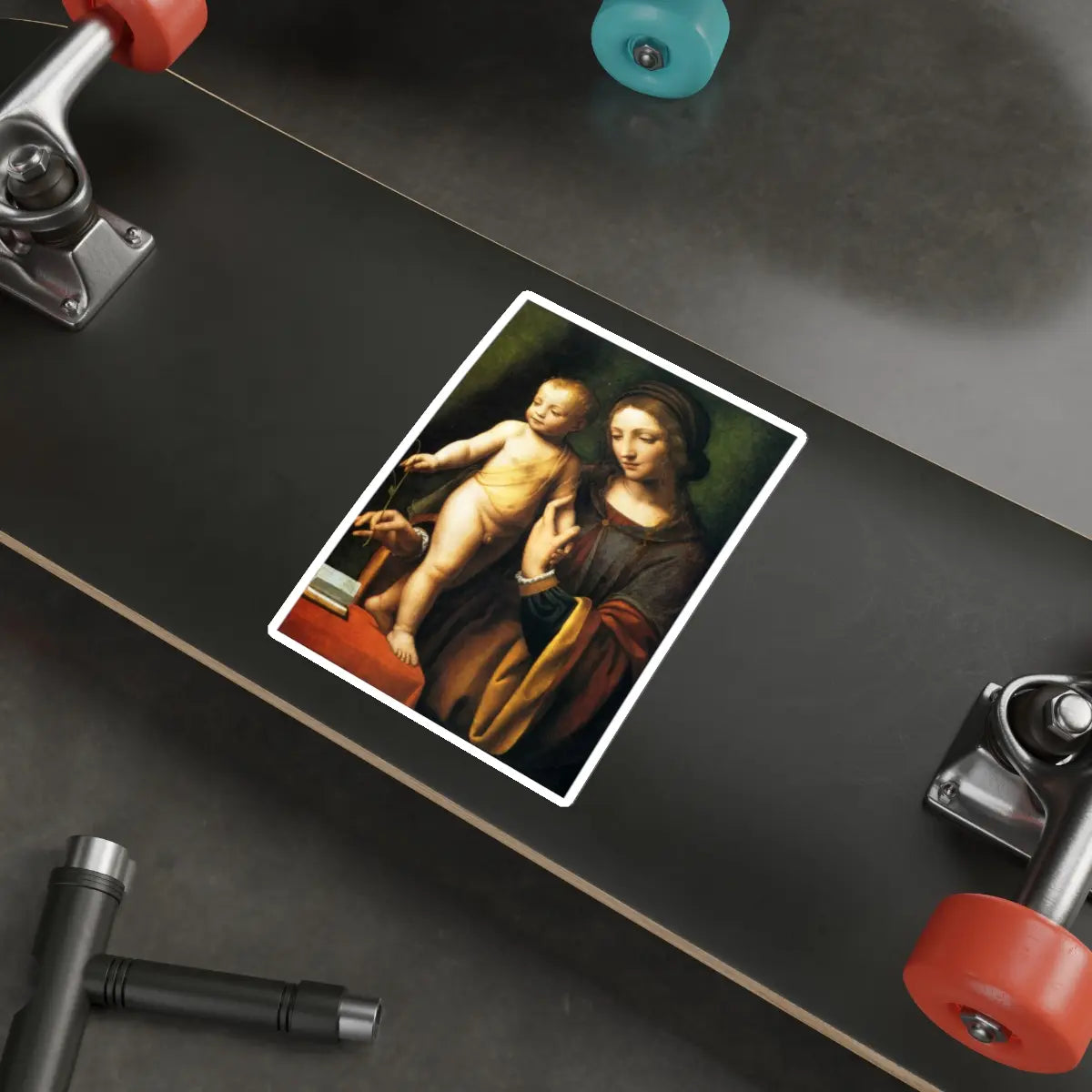 SKU:20313639802634209076 Sticker types:White Shape:Die-Cut Sizes:6" × 6"