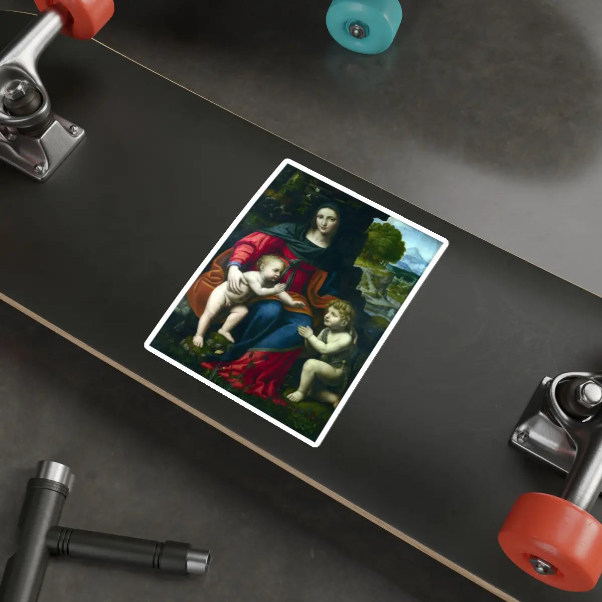 SKU:47573047598857523947 Sticker types:White Shape:Die-Cut Sizes:6" × 6"