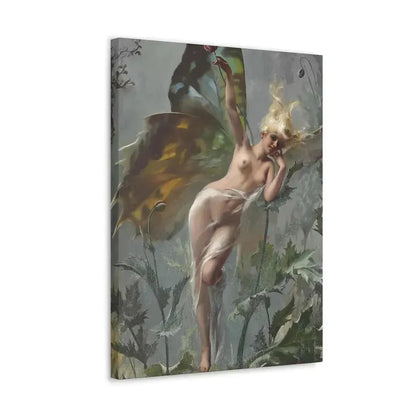 Luis Ricardo Falero (1851-1896) The poppy fairy 1888 - Canvas Wall Art - The Sticker Space