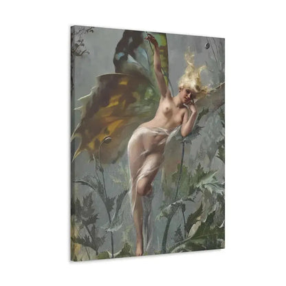 Luis Ricardo Falero (1851-1896) The poppy fairy 1888 - Canvas Wall Art - The Sticker Space