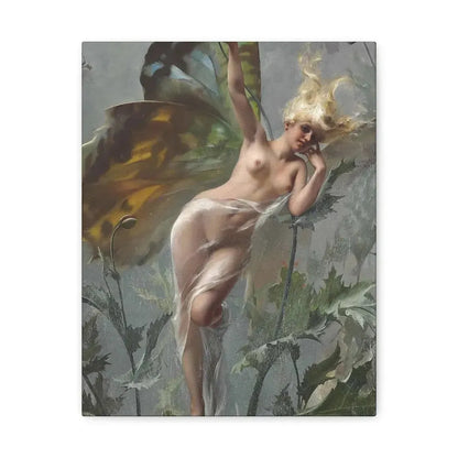 Luis Ricardo Falero (1851-1896) The poppy fairy 1888 - Canvas Wall Art - The Sticker Space