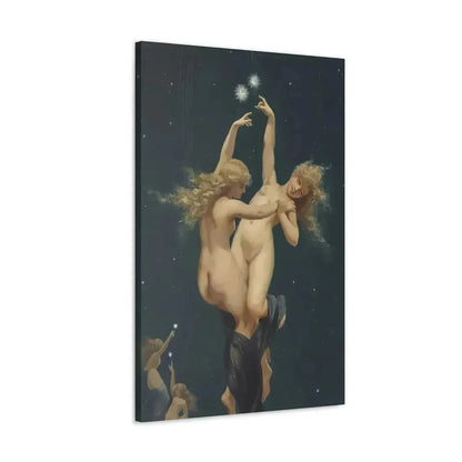 Luis Ricardo Falero (1851-1896) Twin Stars - Canvas Wall Art - The Sticker Space