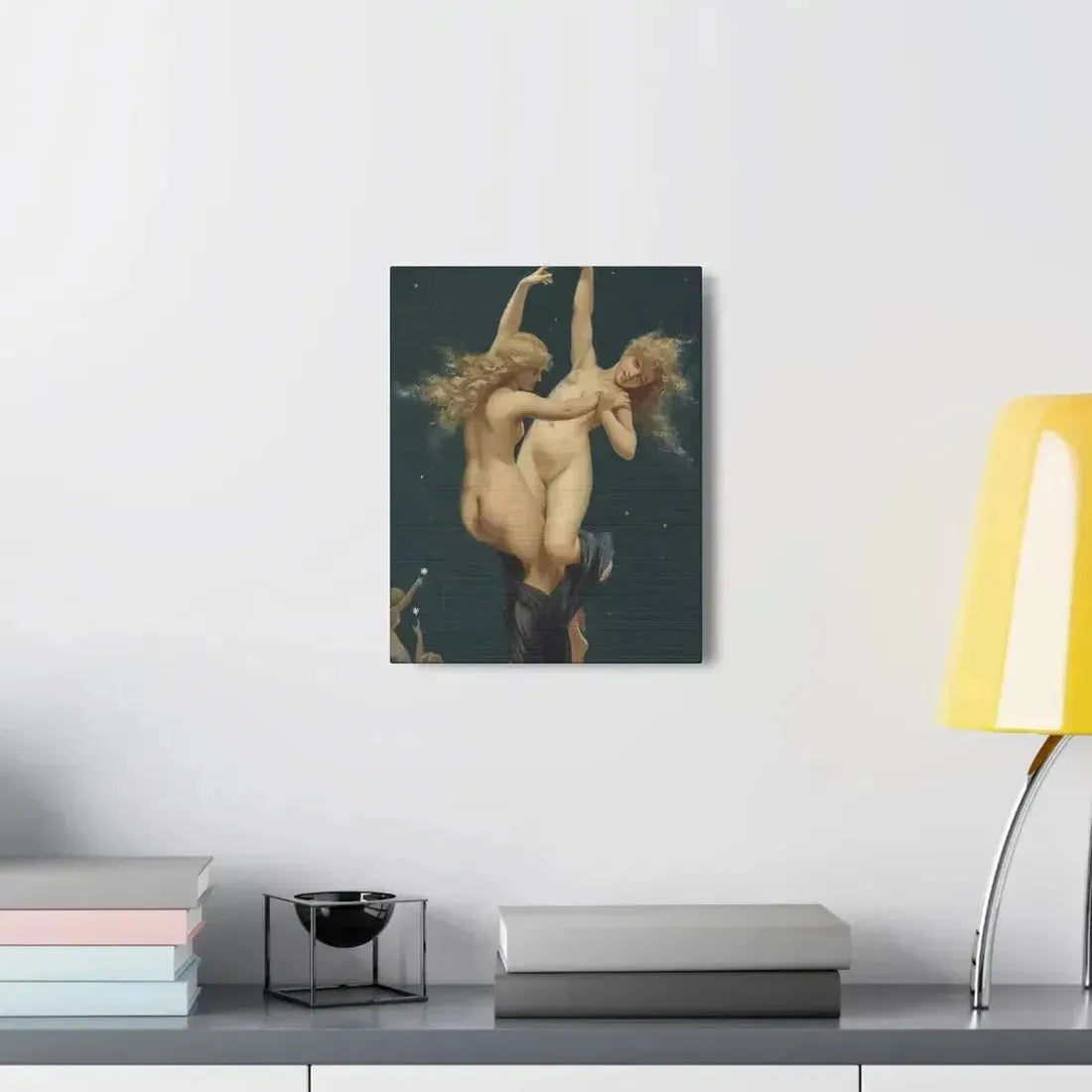 Luis Ricardo Falero (1851-1896) Twin Stars - Canvas Wall Art - The Sticker Space