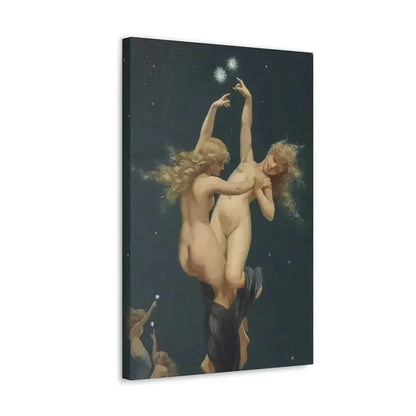 Luis Ricardo Falero (1851-1896) Twin Stars - Canvas Wall Art - The Sticker Space