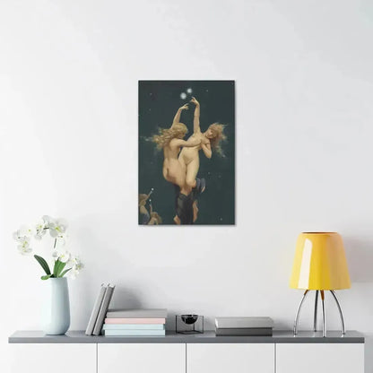 Luis Ricardo Falero (1851-1896) Twin Stars - Canvas Wall Art - The Sticker Space