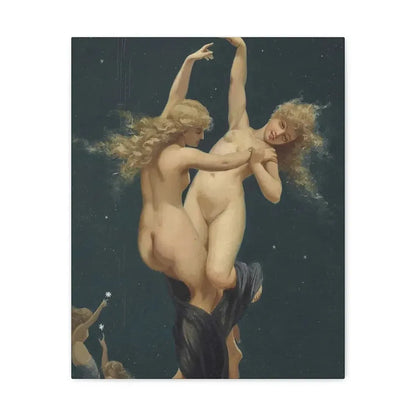 Luis Ricardo Falero (1851-1896) Twin Stars - Canvas Wall Art - The Sticker Space