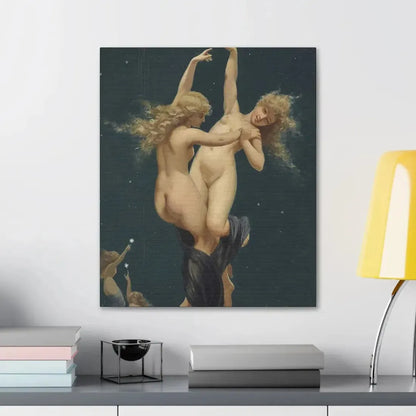 Luis Ricardo Falero (1851-1896) Twin Stars - Canvas Wall Art - The Sticker Space