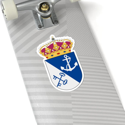 Luleå marina bevakningsområde vapen (Sweden) (Coat of Arms) STICKER Vinyl Kiss-Cut Decal - The Sticker Space